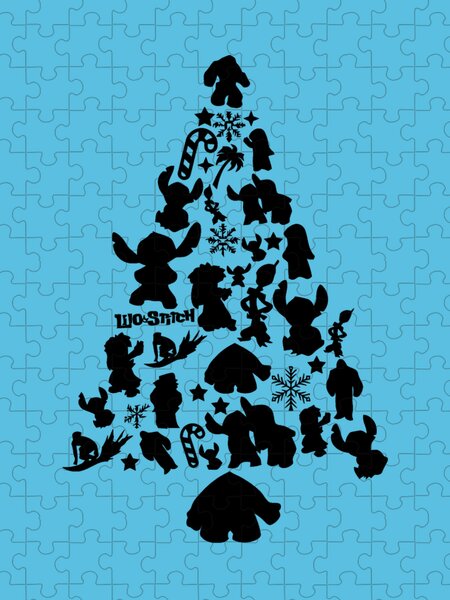 Dark Side Of Stitch Lilo And Stitch Jigsaw Puzzle by Mark M Sullivan - Fine  Art America