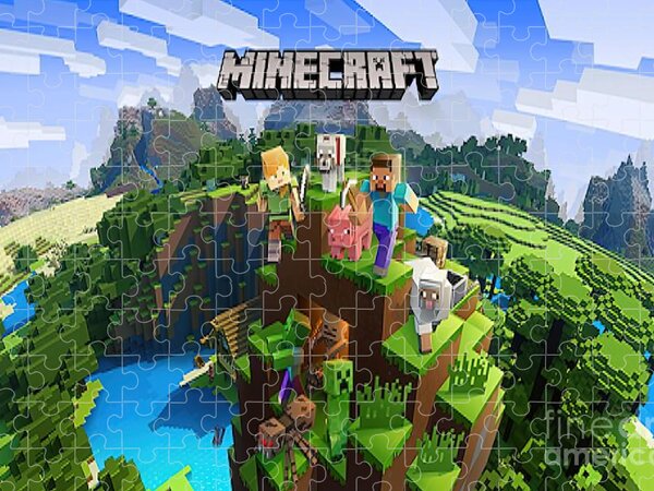 Minecraft Landscapes: Puzzle: Play Online For Free On Playhop