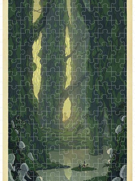 Ghibli Jigsaw Puzzle by Ezequiel Koch - Pixels