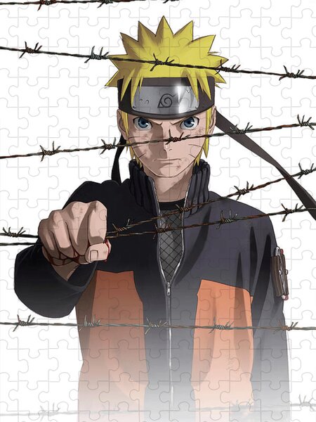 Naruto - Anime Naruto Shippuden Jigsaw Puzzle by Lizette Gamino
