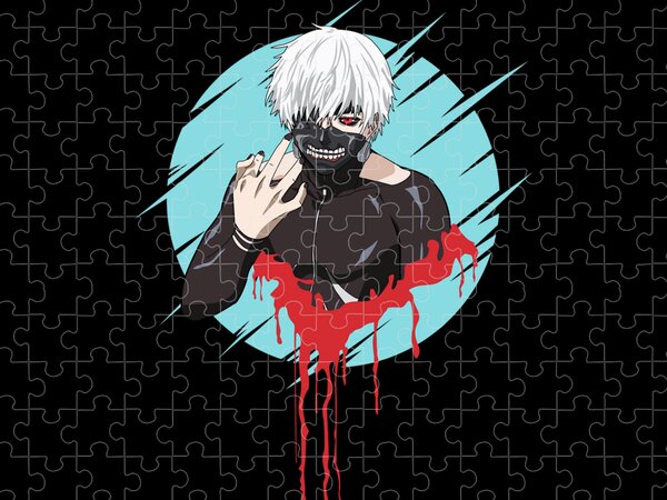Tokyo ghoul - online puzzle