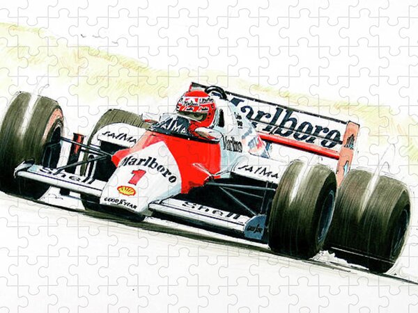 Lewis Hamilton World Championship Cars Mclaren Mercedes F1 Poster Wall  Hanging Jigsaw Puzzle by Fred Santana - Pixels Puzzles