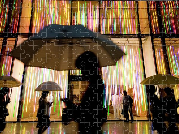 Louis Vuitton Foundation In Paris Jigsaw Puzzle