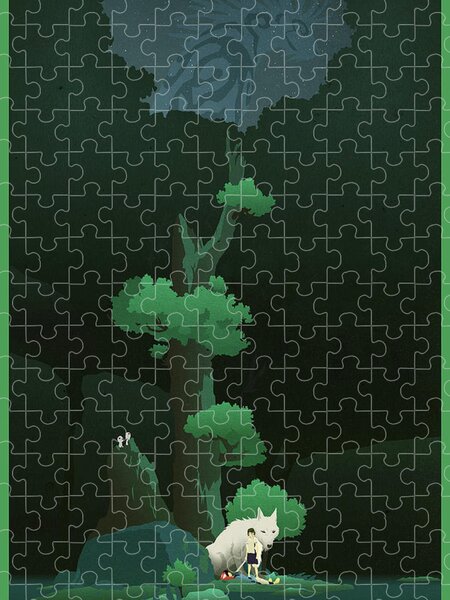 Ghibli Jigsaw Puzzle by Ezequiel Koch - Pixels