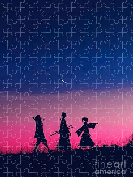 Jyshc Madeira Jigsaw Puzzle 1000/500/300 Peças Japonês Anime Samurai  Champloo Posters Adulto Crianças Brinquedos Descompressão Jogo Py213js