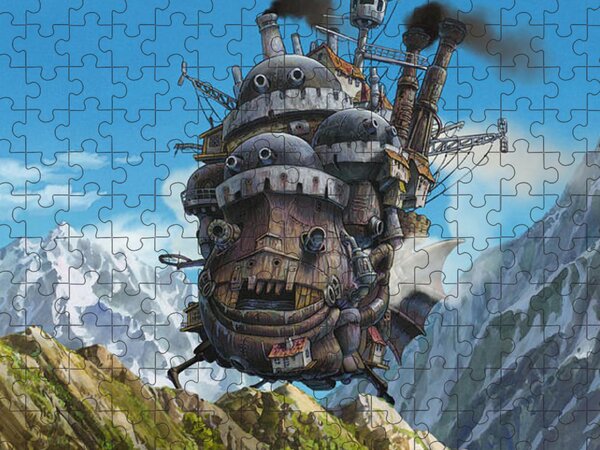 Studio Ghibli Jigsaw Puzzle by James B Farmer - Pixels