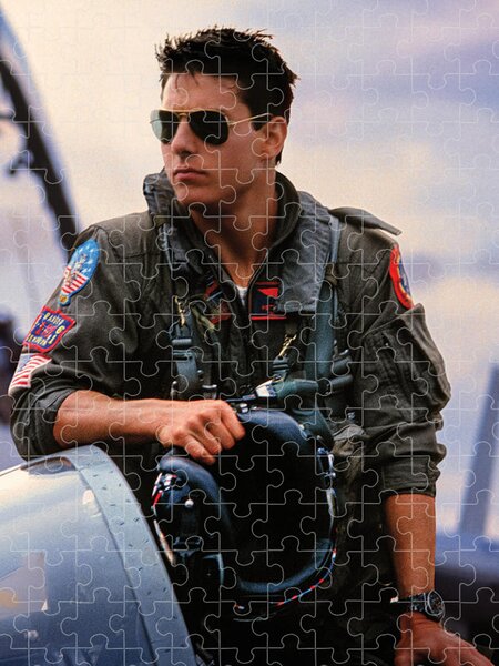 Top Gun Feel The Need For Speed Jigsaw Puzzle by Raymond A Ritter
