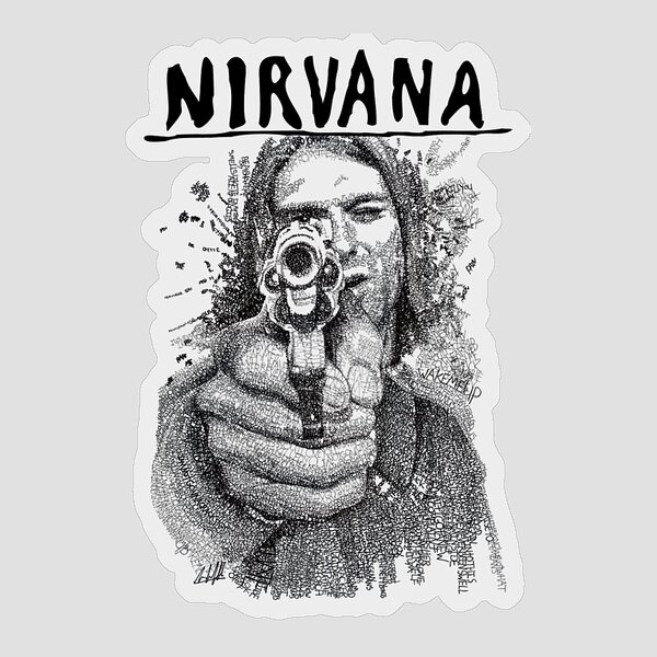 Nirvana Stickers for Sale