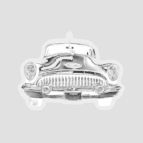 Vintage Brothers Buick Pontiac GMC Auto Dealer Sticker Decal Emblem Oneonta NY 