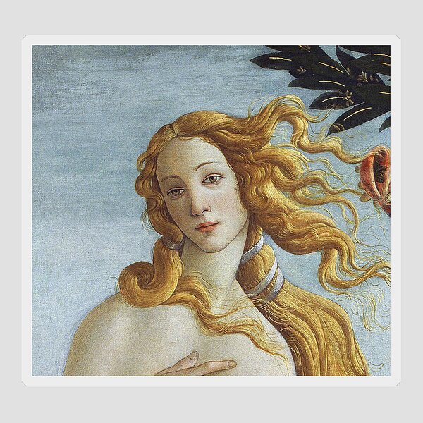 Botticelli Postkarte 1485 Geburt der Venus 