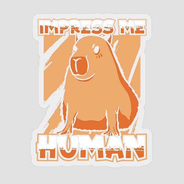 Capybara Stickers for Sale - Pixels