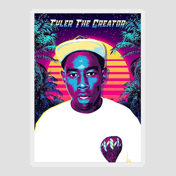 Tyler The Creator  Sticker for Sale by FatiAfeso