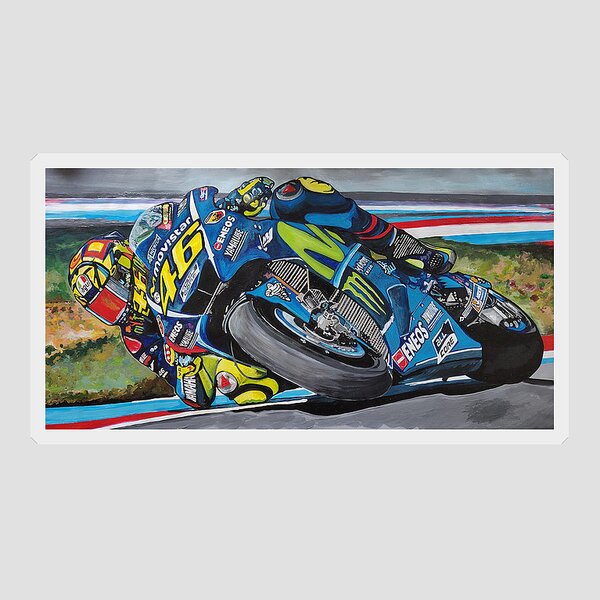 Valentino Rossi Stickers for Sale - Pixels