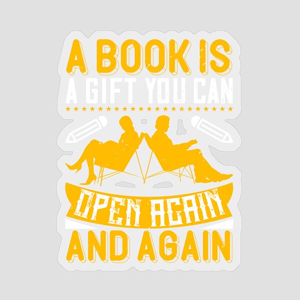 Open Book Stickers for Sale