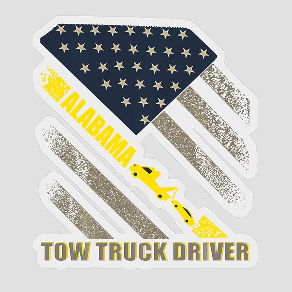 American Flag Semi Truck Driver Gifts Truck Lovers Trucker - Truck Driver -  Sticker