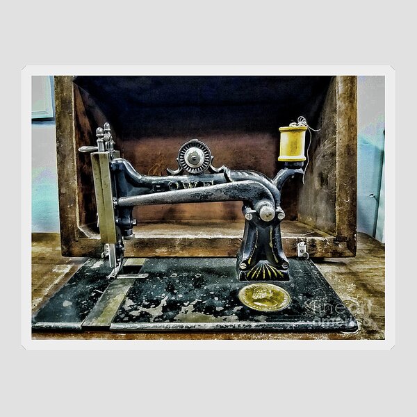Vintage Sewing Machine Parts and Repair Photograph by Paul Ward - Fine Art  America