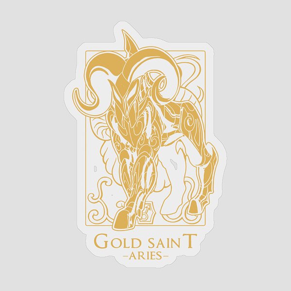 saint seiya omega Fanart characters Sticker for Sale by Jamescarterio