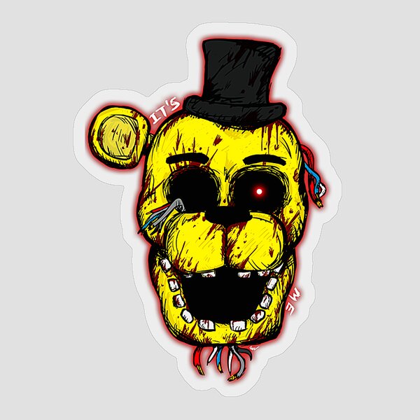 Five Nights At Freddys Round Stickers Freddy Fazbear Decorative Stickers