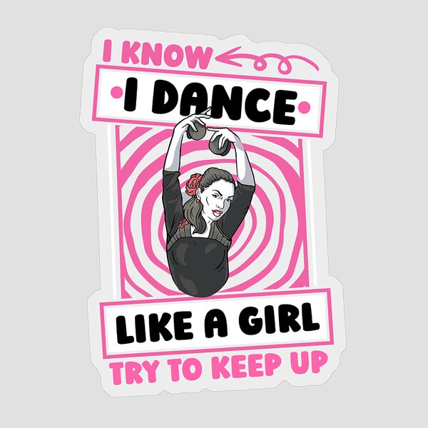 Let's Dance! Sticker for Sale by OnlyManOnMars