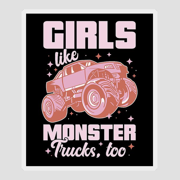 100 Stück Monster Truck Aufkleber für Kinder, LKW Aufkleber, Monster  Aufkleber für Wasserflaschen Laptop Skateboard Auto, Monster Truck Party  Gefälligkeiten, Cu