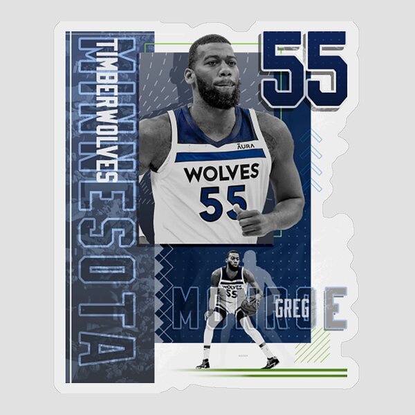 Taurean Prince Basketball Paper Poster Timberwolves 2 Metal Print