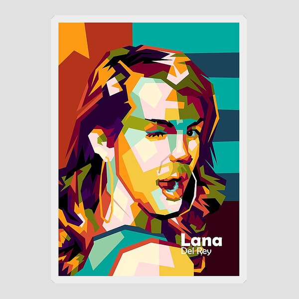 Lana Del Ray Stickers for Sale - Fine Art America