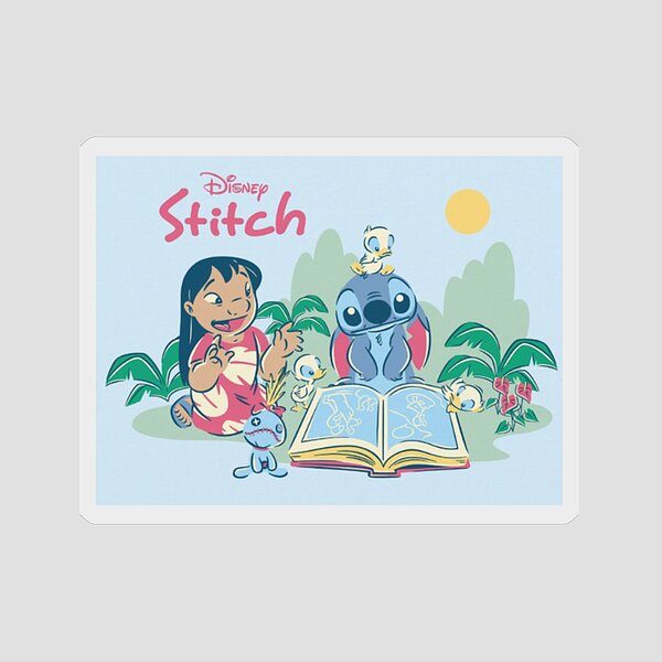 Lilo And Stitch Love Sticker for Sale by RufusGagas