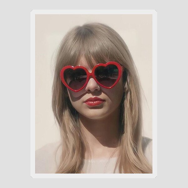 Cruel Summer Taylor Swift Sticker by Luise Wolfensohn - Pixels