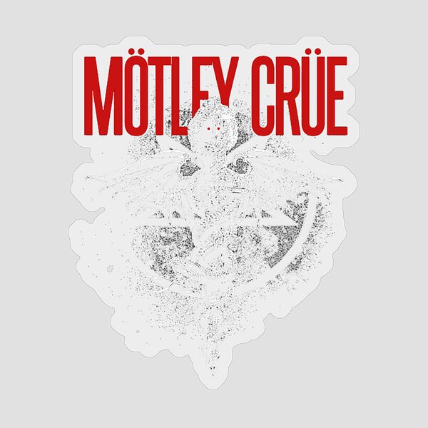 MOTLEY CRUE #1 Metal Music TV Movie JDM Vinyl Sticker Decal Car Window Wall 12" 