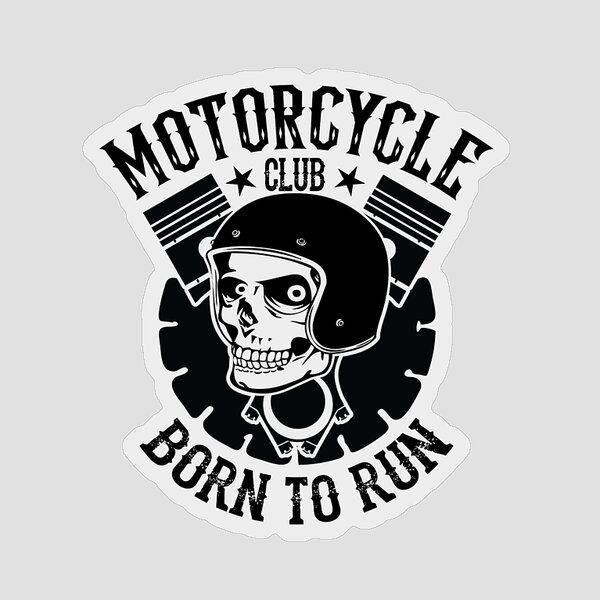 Motorcycle Club Stickers - Pixels