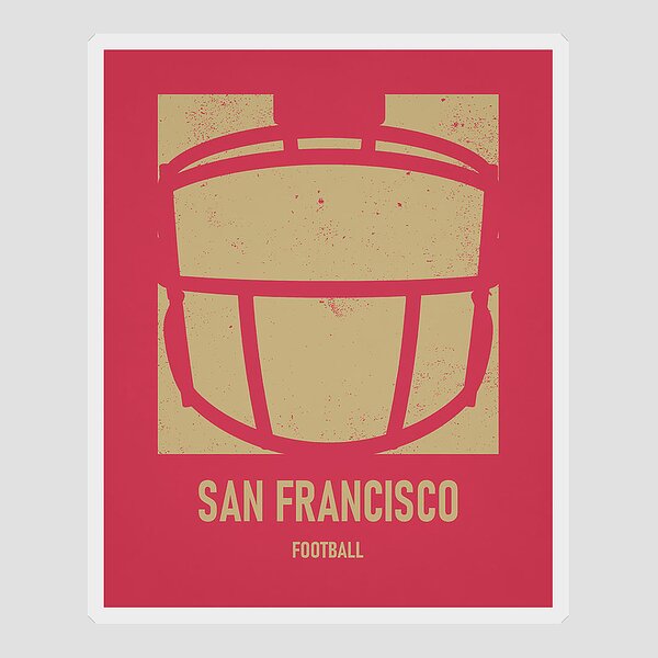 San Francisco 49ers Stickers for Sale