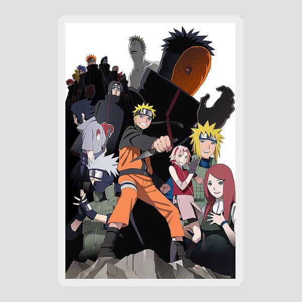 Naruto Shippuden Stickers for Sale - Pixels