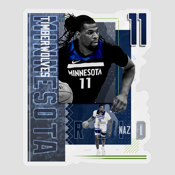 Jaden McDaniels Basketball Paper Poster Timberwolves 4