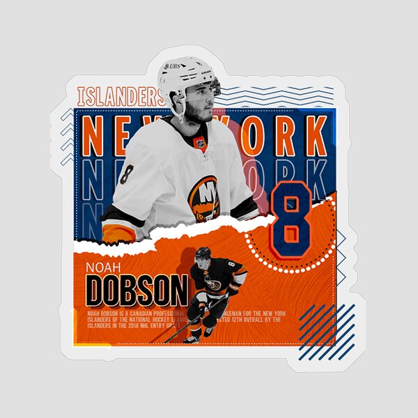 Noah Dobson Hockey Paper Poster Islanders