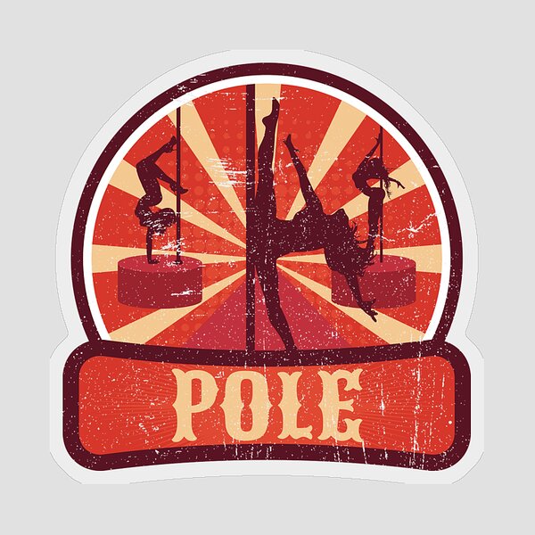 Pole Dance Stickers for Sale - Pixels Merch