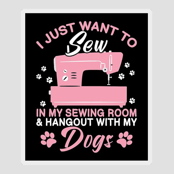Sewing Quilting Gifts Woman T-Shirt by Britta Zehm - Pixels Merch