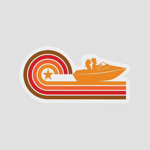 Speed Boat Stickers for Sale - Fine Art America