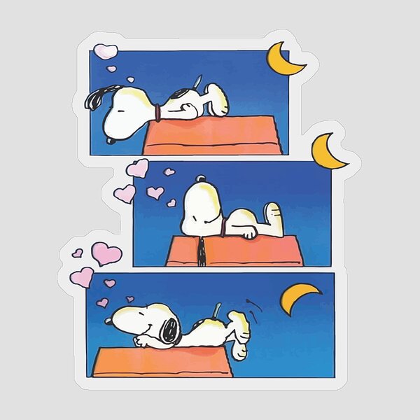 Snoopy Stickers for Sale - Pixels
