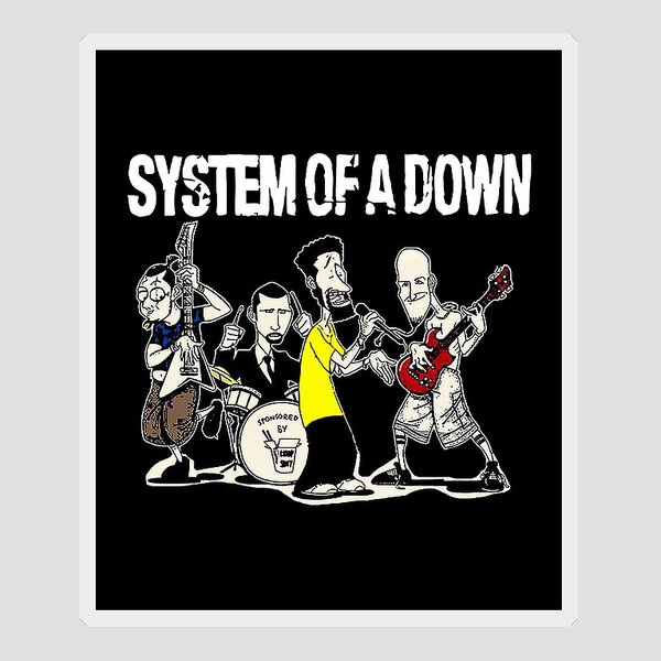 System of A Down Sticker 
