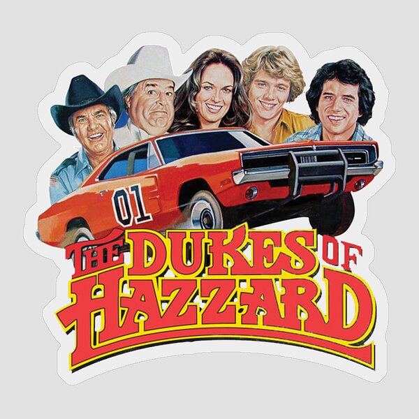 Dukes Of Hazzard Stickers - Fine Art America