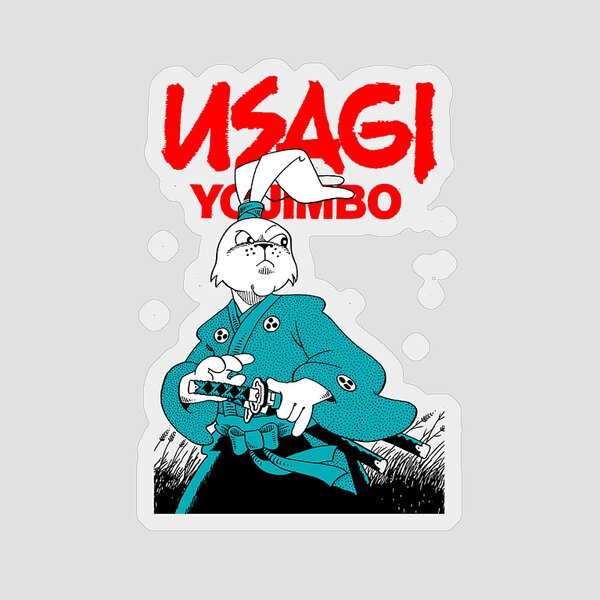 Usagi Sticker for Sale by Klarikatt