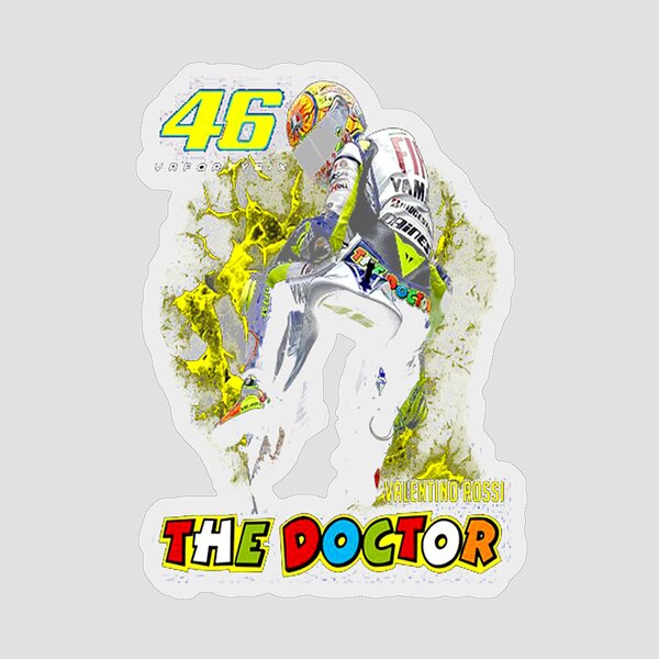 Valentino Rossi Stickers for Sale - Pixels