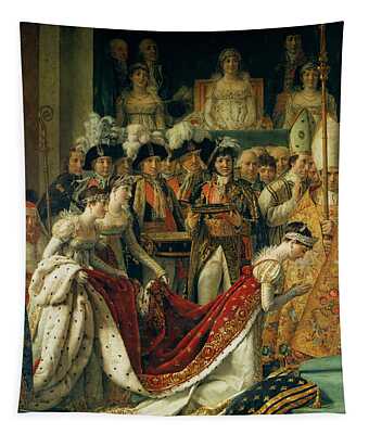 Dollhouse Fine Tapestry Coronation of French Empress Josephine 