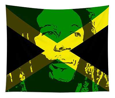 Designs Similar to Bob Marley On Jamaican Flag