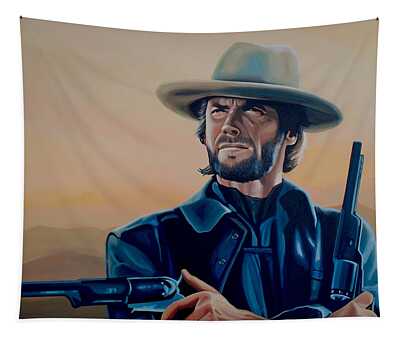 Clint Eastwood Tapestries