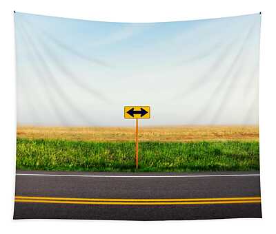 Direction Sign Tapestries