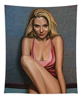 Scarlett Johansson Tapestries