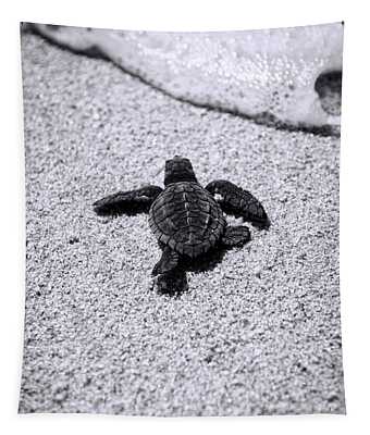 uokiuki Sea Turtle Tapestry Ocean Animals Lover in Underwater Coral Tapestries