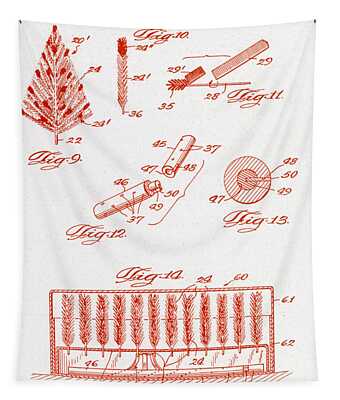 Christmas Patents Tapestries