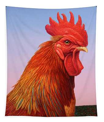 Red Feathers Tapestries